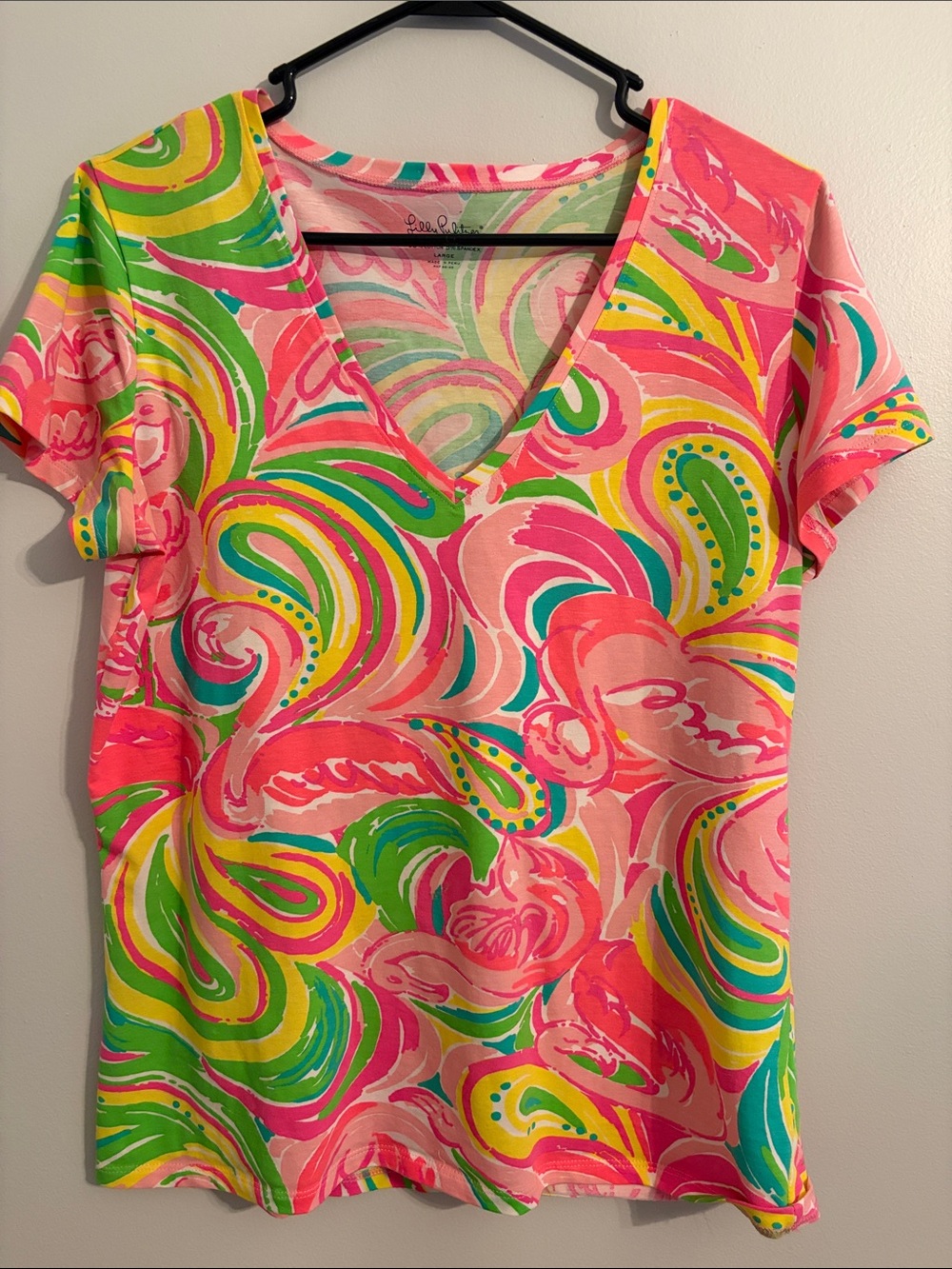 Lilly Pulitzer Michele V-neck women’s shirt